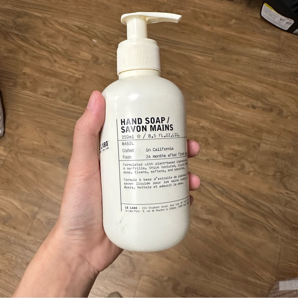 Le Labo Hand Soap Basil 8.5 oz / 250 mL NEW